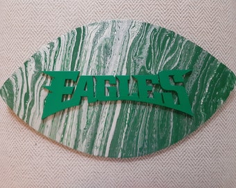 Philadelphia Eagles Hand Painted Wall Hanging