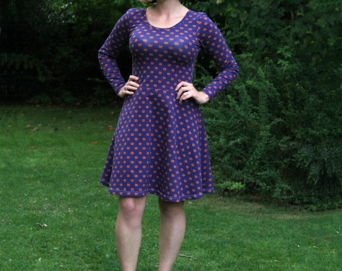 The Lady Skater Dress Sewing Pattern for Teens and Women PDF Etsy