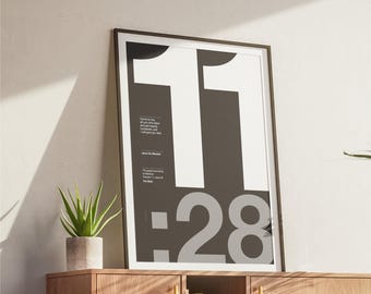 Matthew 11:28 Bible Verse Print | Christian Wall Art (Digital Download)
