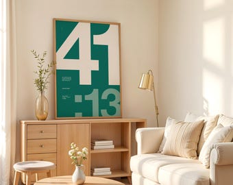 Isaiah 41:13 Bible Verse Poster | Christian Wall Art (Digital Download)