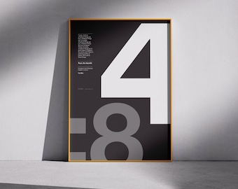 Philippians 4:8 Bible Verse Printable, Minimalist Christian Wall Art