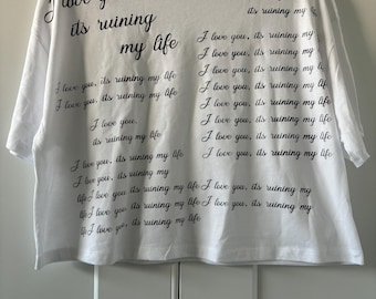 Camisa inspirada en TTPD
