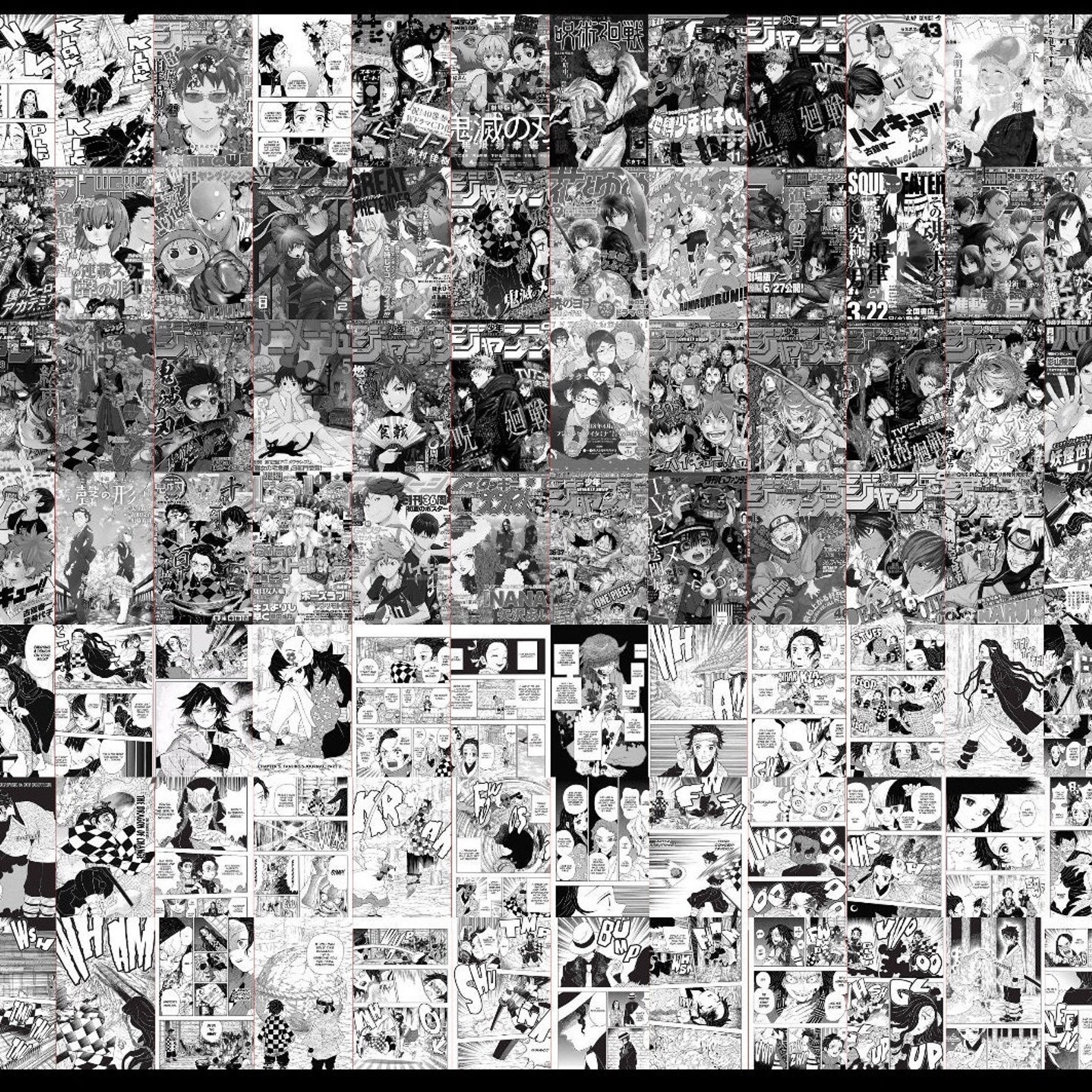 1100 ANIME MANGA PANELS - Etsy