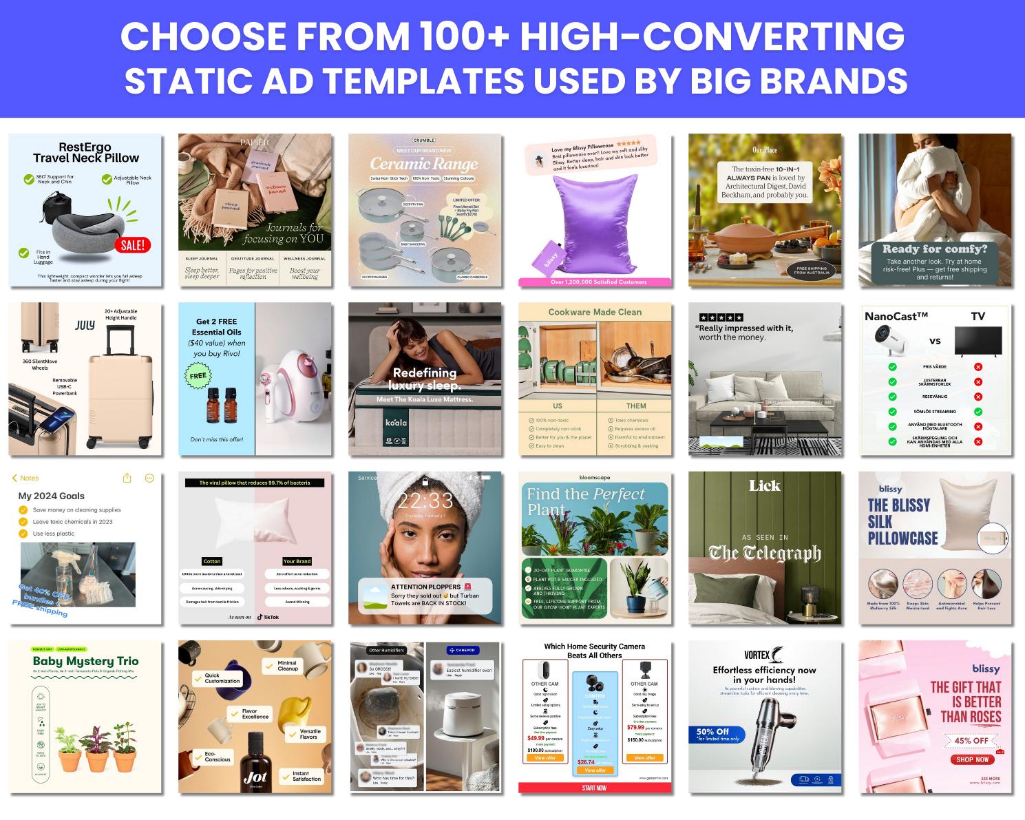 100+ Winning Static Ad Canva Templates for Home & Decor Furniture Image ...