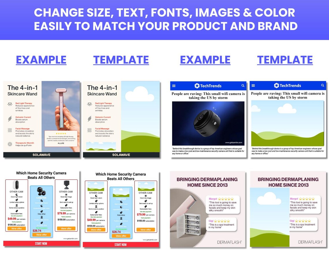 100+ Winning Static Ad Canva Templates for Electronics & Gadgets ...