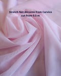 Mesh Fabric – Carvico Alicante Bi-Elastic Stretch Mesh Fabric| Lightweight Power Net for Leotards, Swimwear & Lingerie – Sold from 0.5m