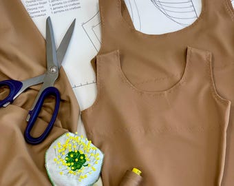 Digital Leotard Sewing Pattern – Rhythmic Gymnastics – PDF + Video Tutorial