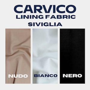 Carvico Lining fabric Siviglia - Italian Quality -Elastic soft lining - Sold by meter