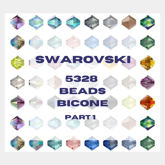 Swarovski Beads Bicone 5328 - Part 1 Authorized Reseller