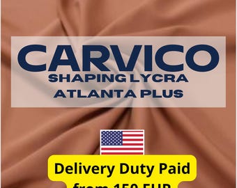 Carvico Shaping Lycra Atlanta Plus - Sports Elastic Lining - For Athletic performance -  Sold by meter