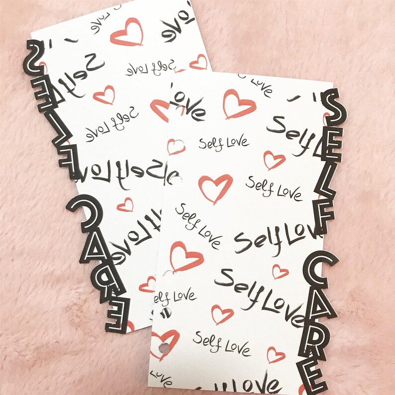 Personal Size Planner Divider Self Care Divider Digital File Cut Files
