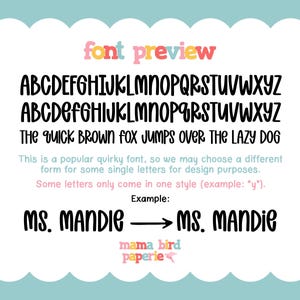 Personalized Teacher Post-it Notes: Custom Name Sticky Notes image 5