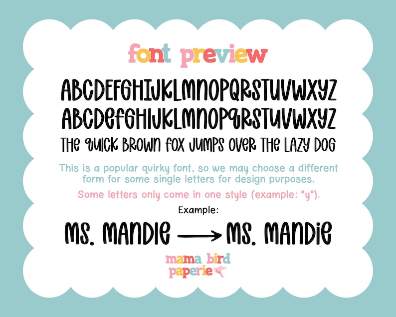 Personalized Teacher Post-it Notes: Custom Name Sticky Notes image 5
