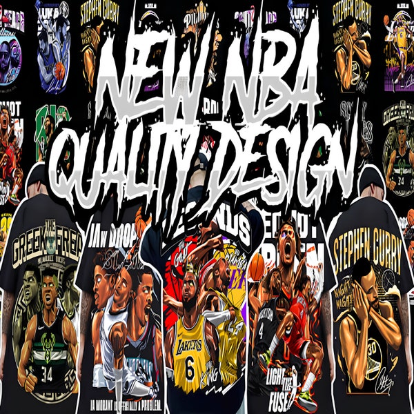 17 nuevos archivos PNG de la NBA: logotipos y jugadores de baloncesto, descarga instantánea