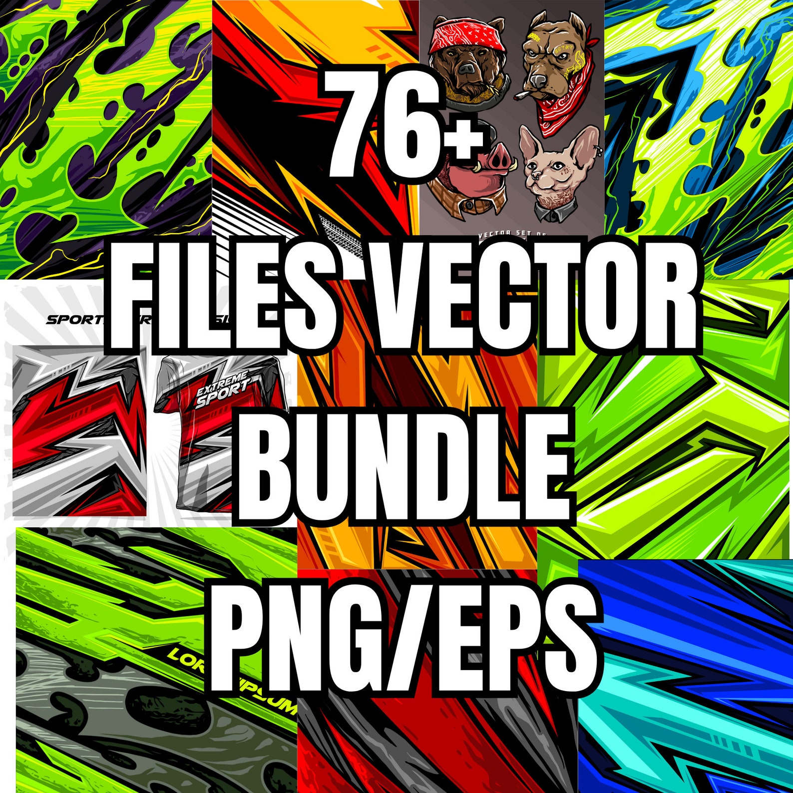 76+ Files Racing Vector Bundle - Premium PNG & EPS Design Pack - Etsy