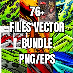 76+ Dateien Racing Vektor Bündel - Premium PNG & EPS Design Paket