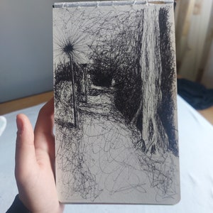 Dark Way Sketch gemaakt in de afgelopen jaren. Voel je vrij om elke vraag te stellen en je favorieten te fotograferen =)