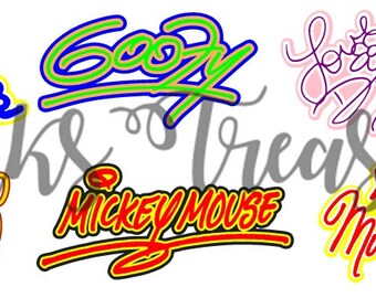Free Free 61 Disney Autographs Svg SVG PNG EPS DXF File