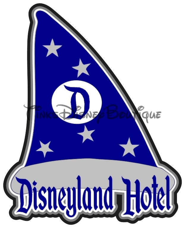 Disneyland Hotel SVG clipart Castle Title Scrapbook Vacation Disney