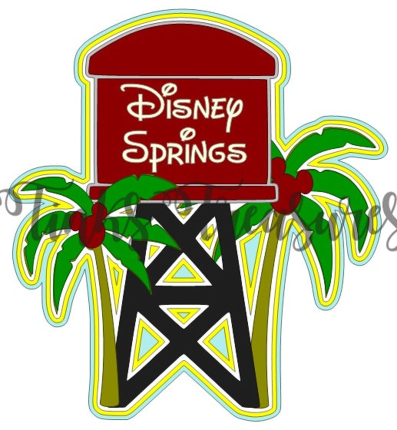 Download Disney World SVG Disney Springs Clipart Title Scrapbook ...
