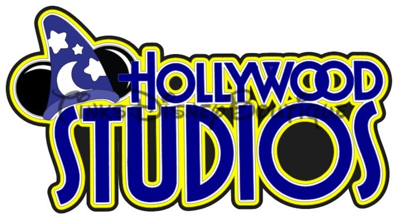 Disney SVG clipart Hollywood Studios scrapbook Title t shirt | Etsy