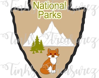 National Park Signs SVG, PNG, Trail, Picnic, Fishing, Cut File, Utah Parks, Scrapbook Title, Cricut, Print then Cut, TinksTreasurez