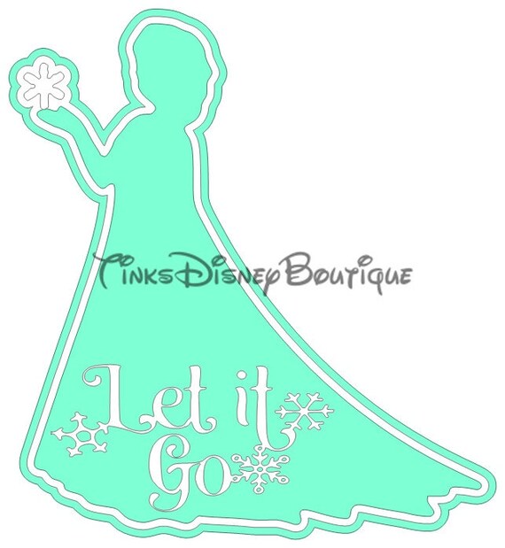 Download Disney SVG clipart Title Let it Go Frozen Elsa Disneyland ...