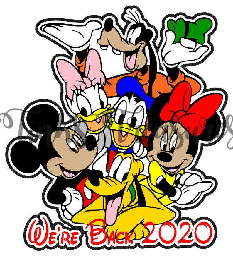 Download Disney Quarantine 2020 SVG JPG DXF Clipart Mickey Mouse | Etsy