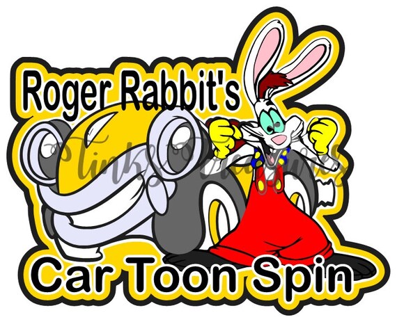 Download Disney Svg Clipart Roger Rabbit Title Disneyland Disney World Etsy