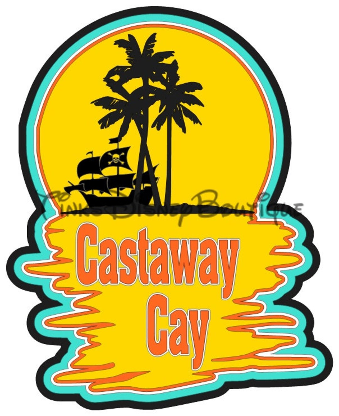 Castaway Cay Svg Island Svg Cruise Svg Scrapbook Title Svg - Etsy