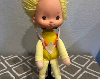 VINTAGE RAINBOW BRITE Canary Yellow Doll