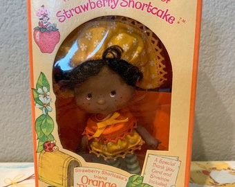 80’s Vintage Strawberry Shortcake MIB Orange Blossom