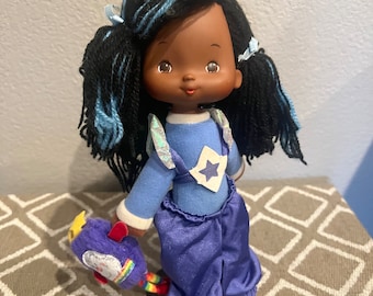 VINTAGE RAINBOW BRITE Indigo Doll and Sprite