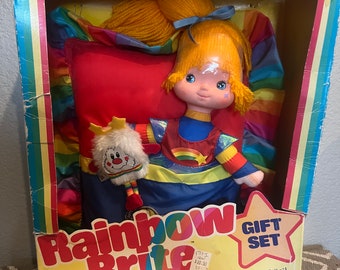 Rainbow Brite Boxed Gift Set Vintage 80's