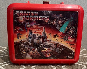 80’s Transformers Lunch box