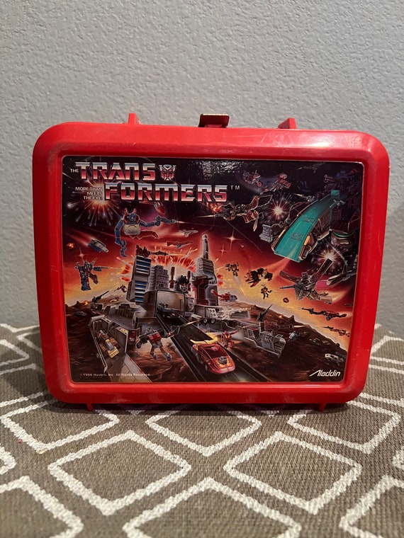 80’s Transformers Lunch box