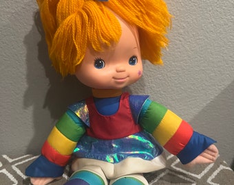 Rainbow Brite Large Doll Vintage