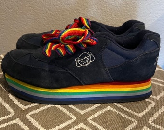 SUGAR Rainbow Platform Sneakers