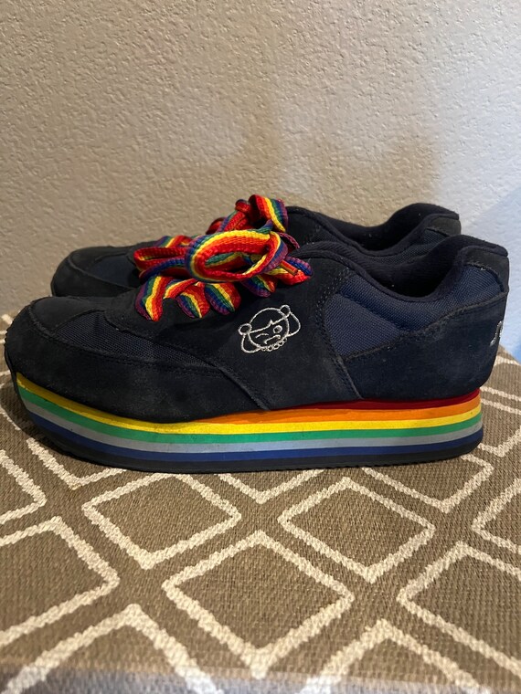 SUGAR Rainbow Platform Sneakers