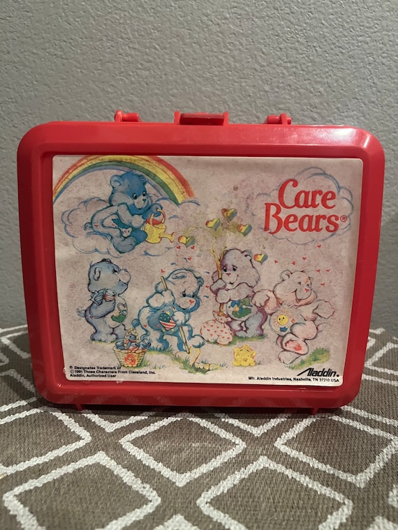 Rare 90’s Care Bear Environmental Bears Lunch box