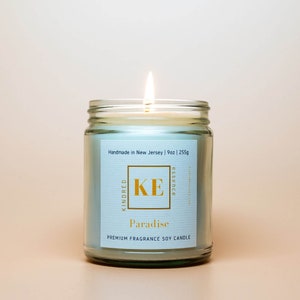 Kindred Essence Paradise Handmade Tropical Soy Candle