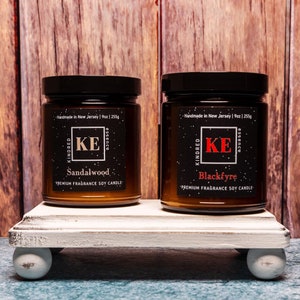 Kindred Essence 2-Piece Handmade Soy Candle Gift Set for Men