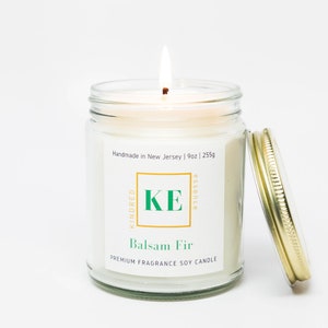 Kindred Essence Balsam Christmas Soy Candle - Handmade