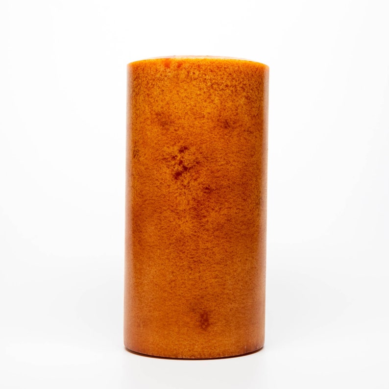 Kindred Essence Caramel Apple Spice Candle Pillar for Fall - 6in