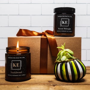 Kindred Essence 2-Piece Handmade Soy Candle Gift Set for Men