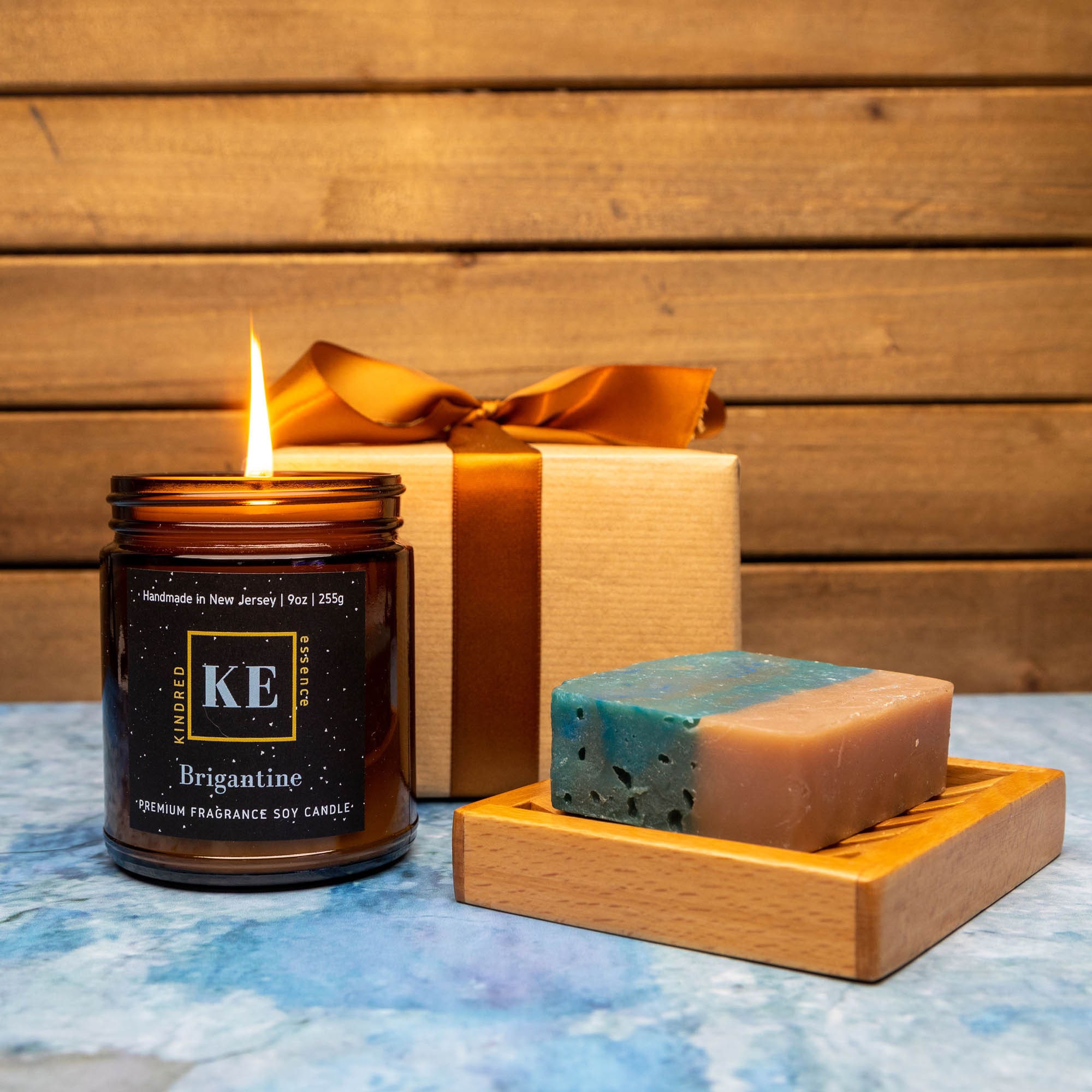 3Piece Spa Candle and Soap Gift Set for Men / Father's Etsy