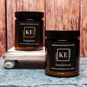 Kindred Essence 2-Piece Handmade Soy Candle Gift Set for Men