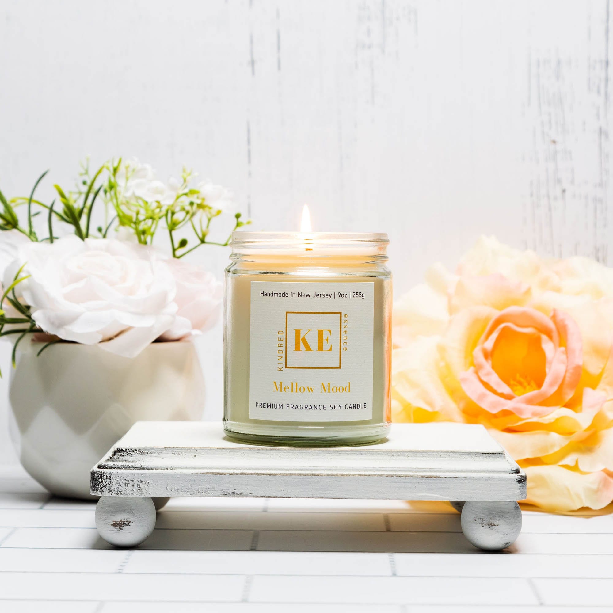 Mellow Mood Relaxing Soy Candle, Gift For Mom Par Kindred Essence