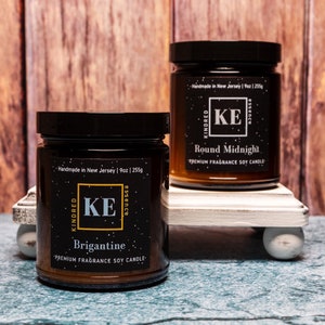 Kindred Essence 2-Piece Handmade Soy Candle Gift Set for Men