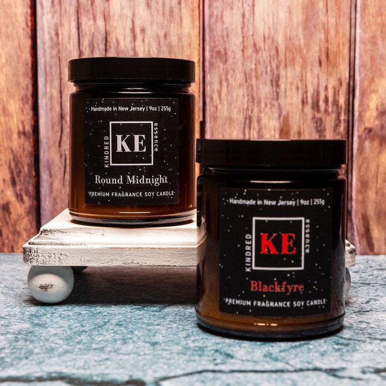 Kindred Essence 2-Piece Handmade Soy Candle Gift Set for Men